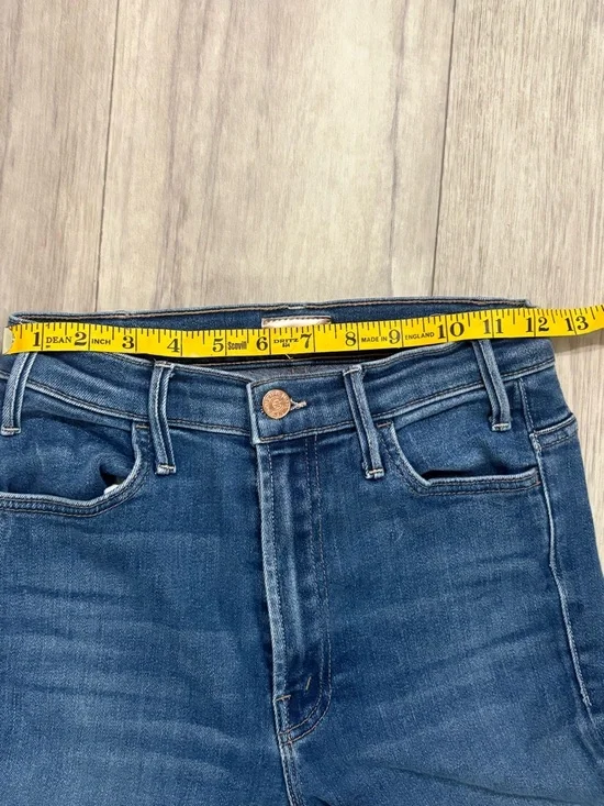 MOTHER The Hustler Ankle Fray Jeans – Size 25 - Picture 7 of 10